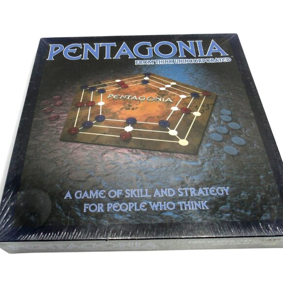 PENTAGONIA Board GAME Of Skill & Strategy From Think Unincorporated Ages 8+ New - Picture 9 of 10